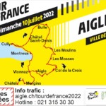 Tour de France en Valais : infos circulation et interdiction de survol par drones